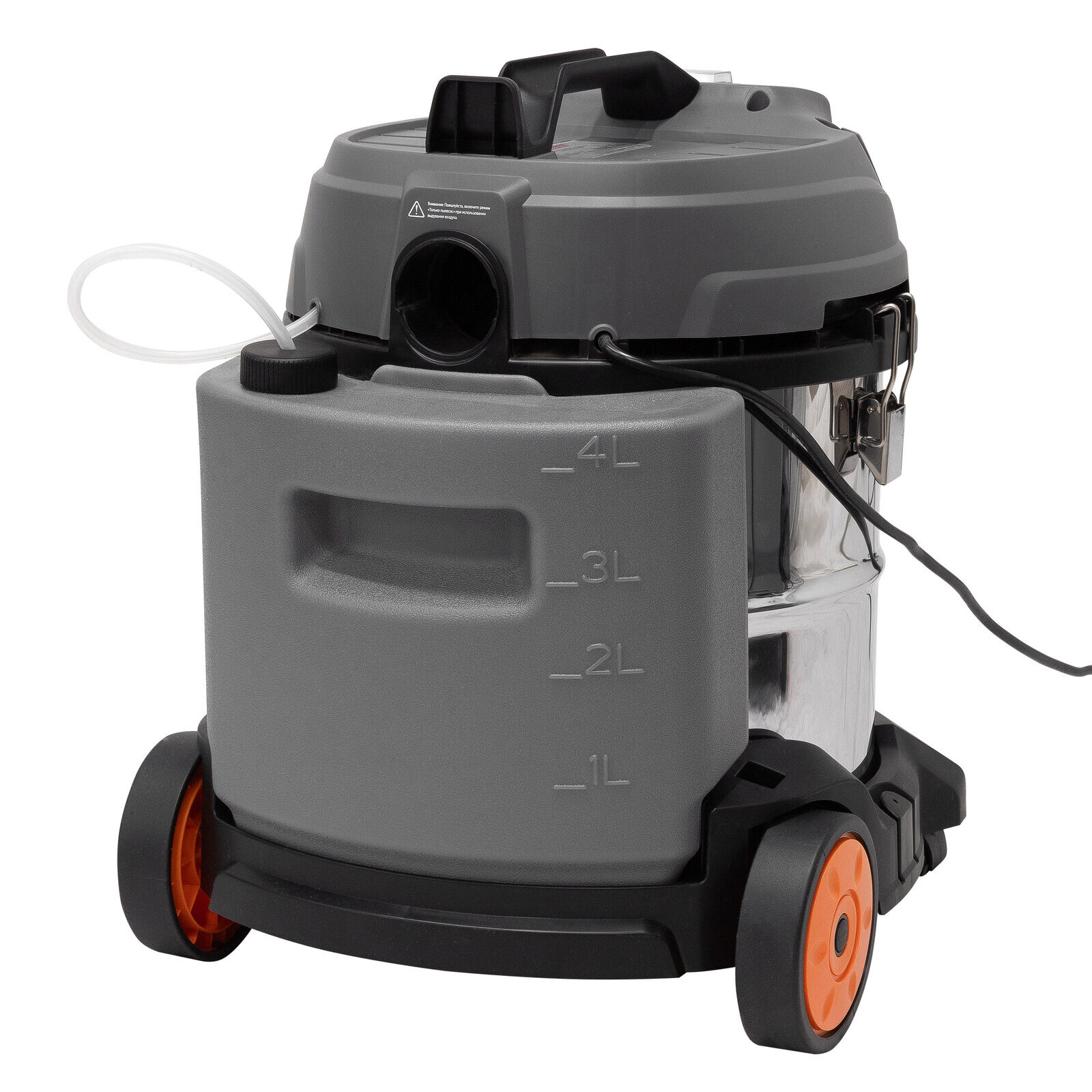 Bennett MC-12M — ковровый экстрактор с металлическим баком фото 4