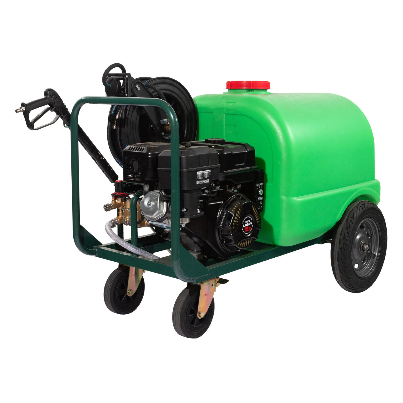 Bennett QT2515 — Аппарат высокого давления бензиновый с бочкой фото 4