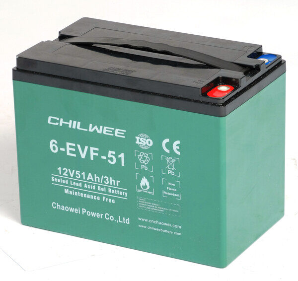 Chilwee 6-EVF-52 12V 55 А·ч — по S5 аккумуляторная батарея