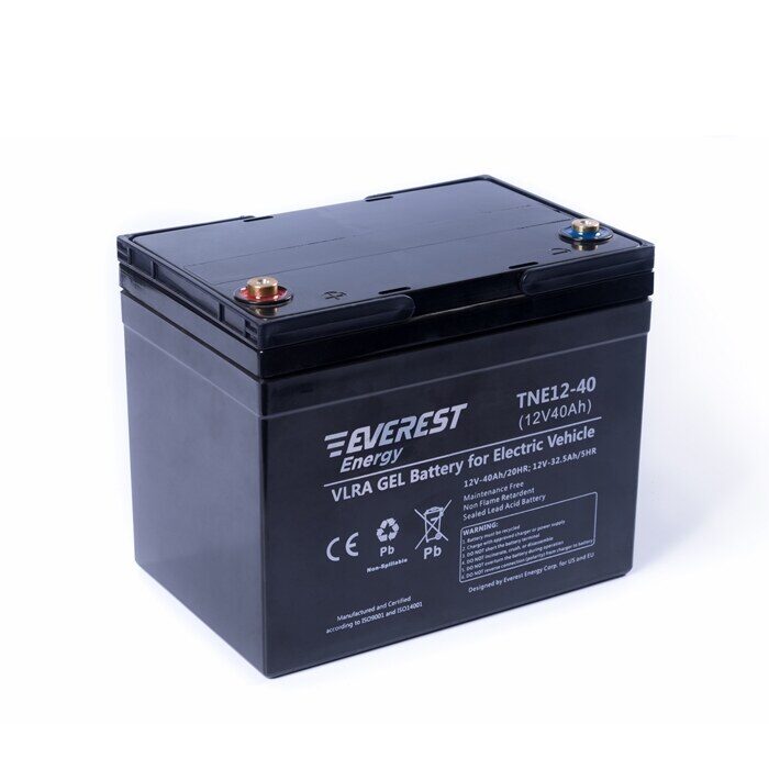 Everest Energy TNE12-40 (12V-34AH/C5) — Аккумулятор фото 3