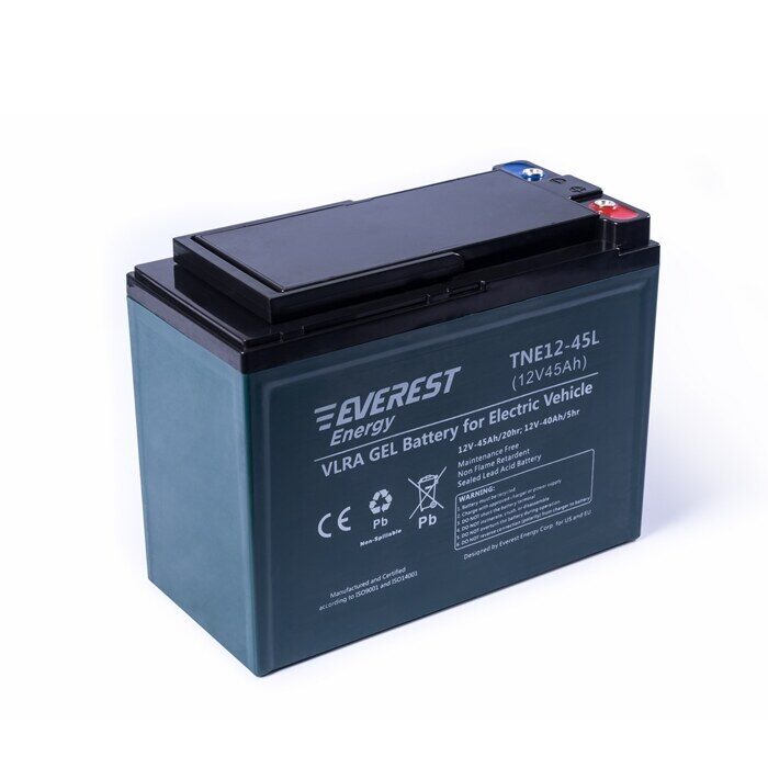 Everest Energy TNE12-45L / 6-EVF-38 — аккумулятор фото 2