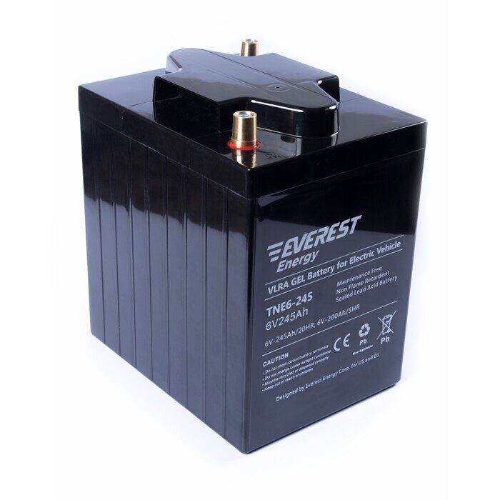 Everest Energy TNE6-245 6V 200Ah C5 — аккумулятор фото 3
