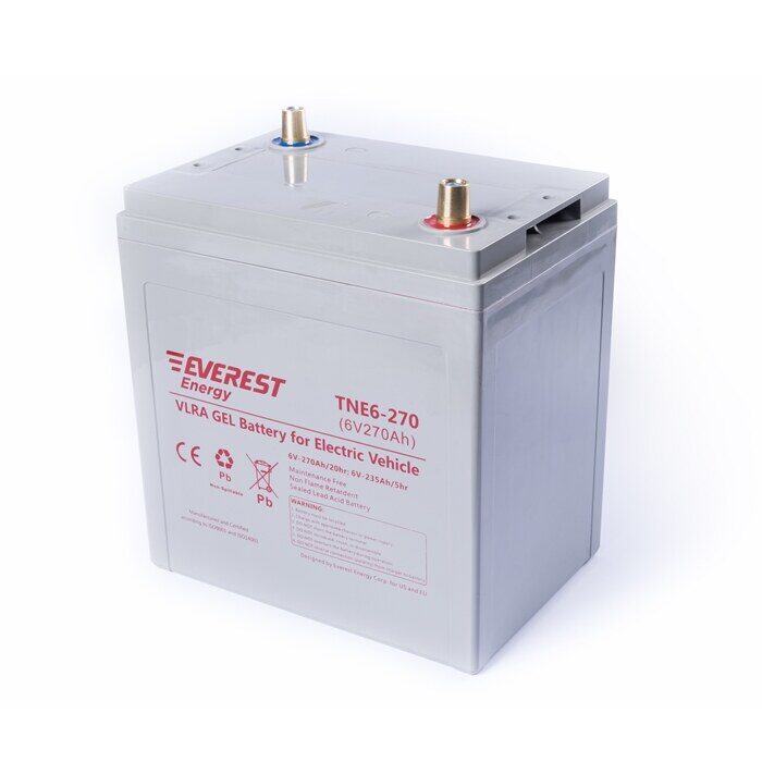 Everest Energy TNE6-270 6V 235Ah C5 — аккумулятор фото 2